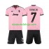 Camisola Juventus Cristiano Ronaldo 7 Criança Equipamento Segundo 2026-2027 Manga Curta
